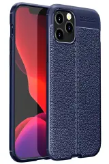 Newface iPhone 12 Pro Kılıf Auto Focus Kapak - Lacivert