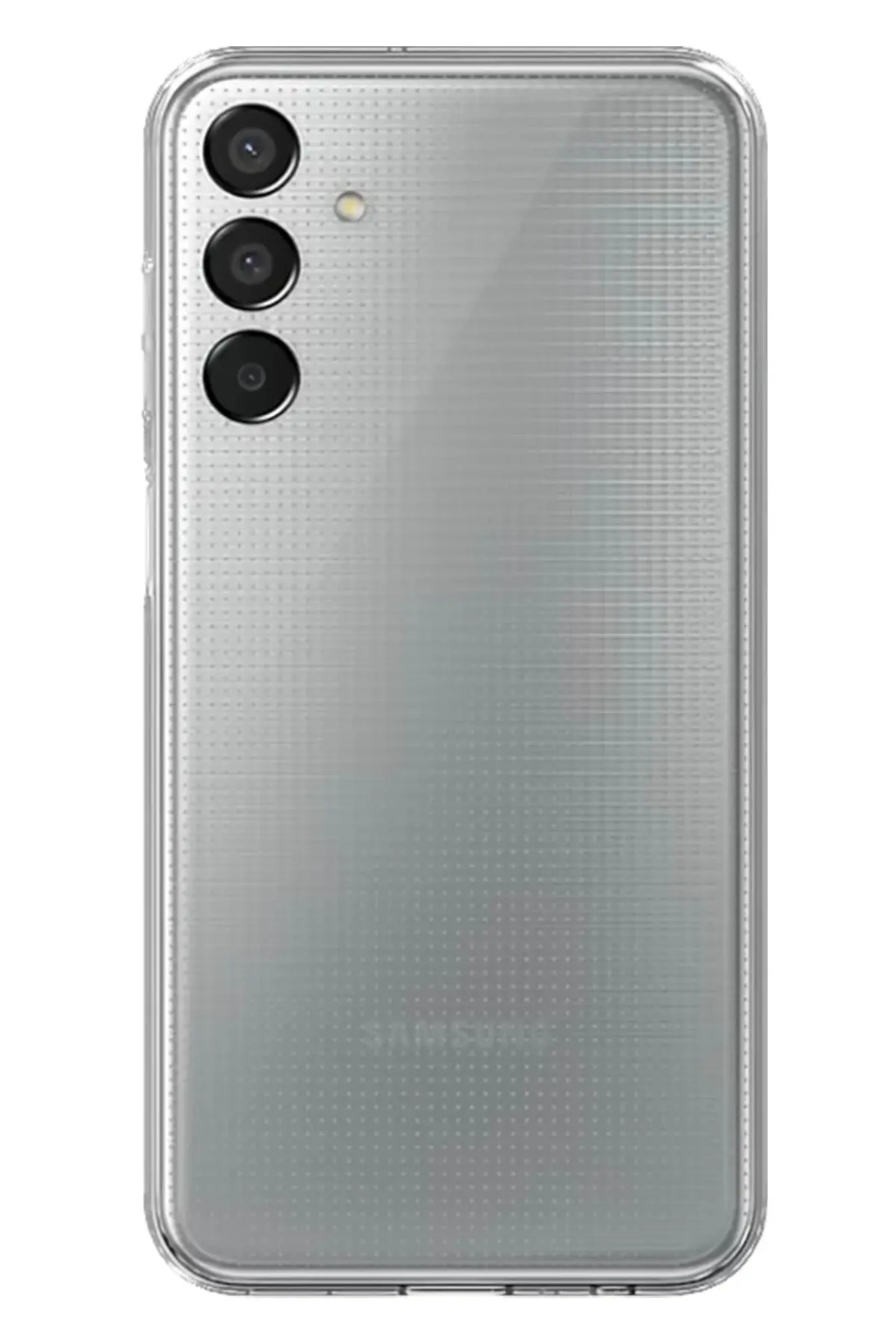 Newface Samsung Galaxy M15 Kılıf Lüx Şeffaf Silikon