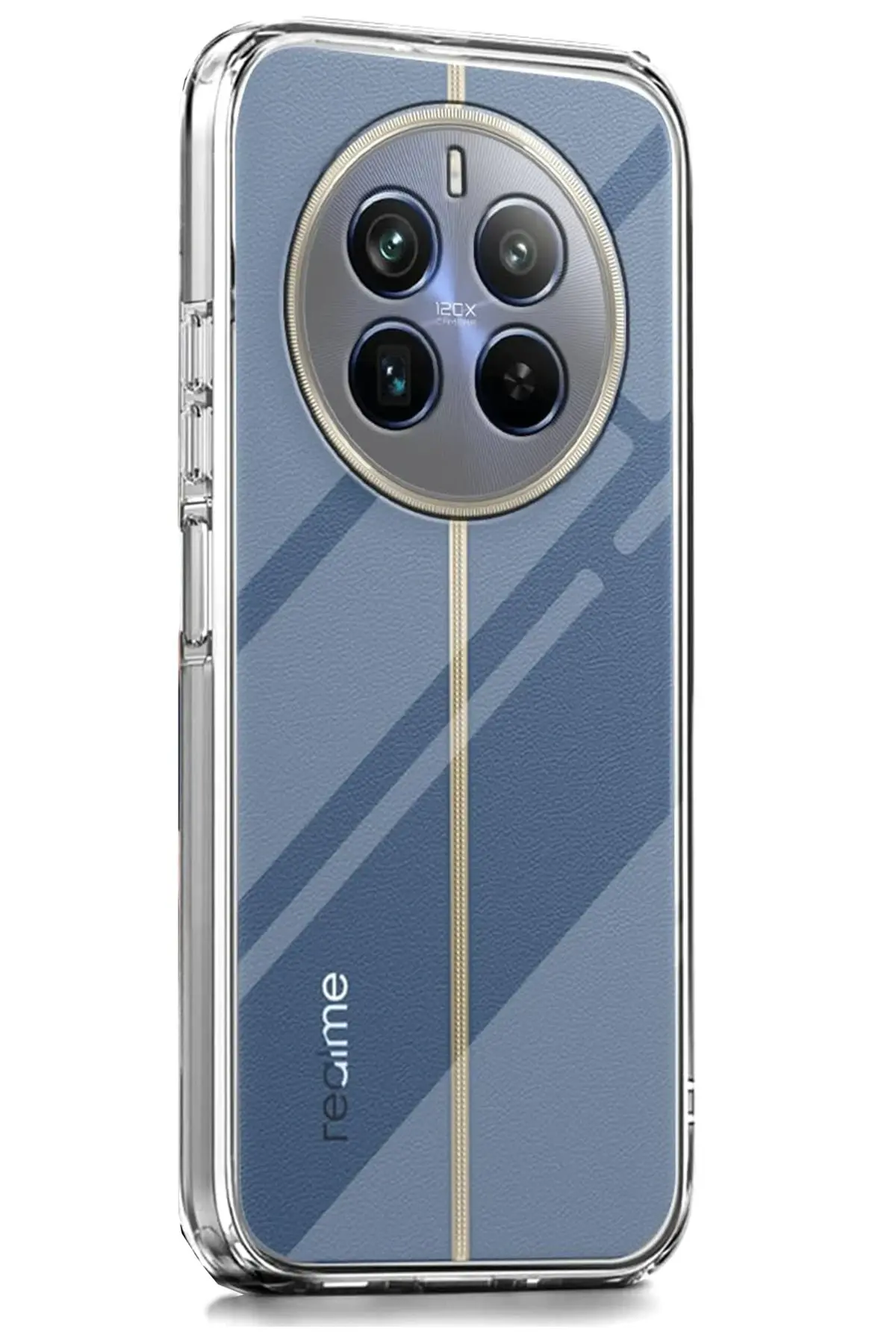 Newface Realme 12 Pro Plus Kılıf Lüx Şeffaf Silikon