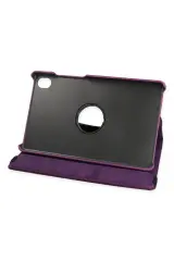 Newface Huawei MatePad SE 11 Kılıf 360 Tablet Deri Kılıf - Mürdüm