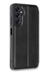 Newface Samsung Galaxy A05S Kılıf Flip Cover - Siyah