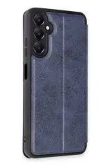Newface Samsung Galaxy A05S Kılıf Flip Cover - Lacivert