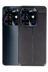 Newface Tecno Spark Go 2024 Kılıf Auto Focus Kapak - Siyah