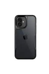 Newface iPhone 16 Kılıf Boyi Silikon Kapak - Siyah