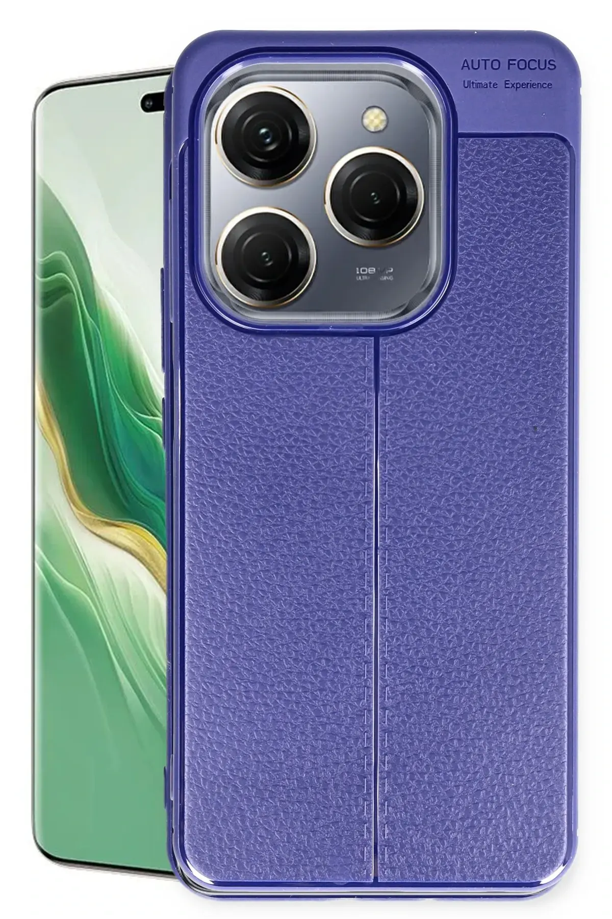 Newface Tecno Spark 20 Pro Kılıf Auto Focus Kapak - Lacivert