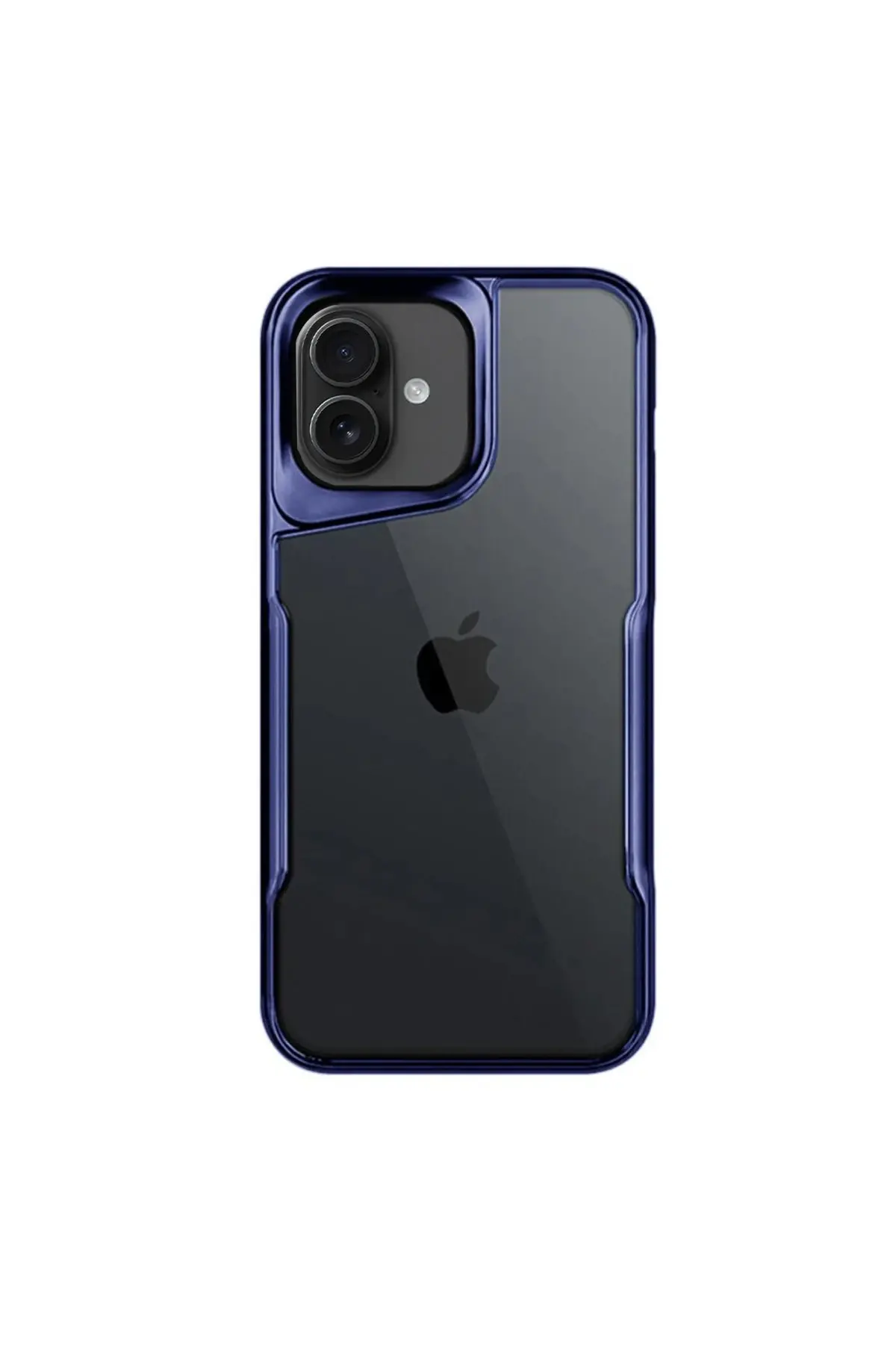 Newface iPhone 16 Kılıf Boyi Silikon Kapak - Lacivert