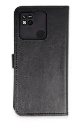 Newface Xiaomi Redmi 10A Kılıf Trend S Plus Kapaklı Kılıf - Siyah