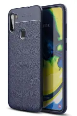 Newface Samsung Galaxy A11 Kılıf Auto Focus Kapak - Lacivert