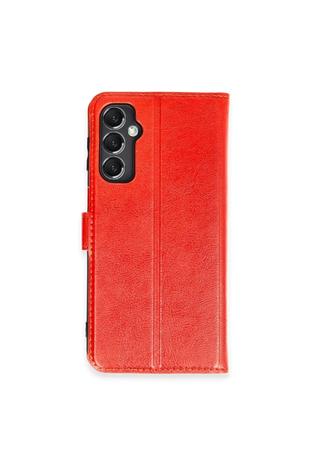 Newface Samsung Galaxy M34 5G Kılıf Trend S Plus Kapaklı Kılıf - Kırmızı