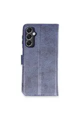 Newface Samsung Galaxy M34 5G Kılıf Trend S Plus Kapaklı Kılıf - Lacivert