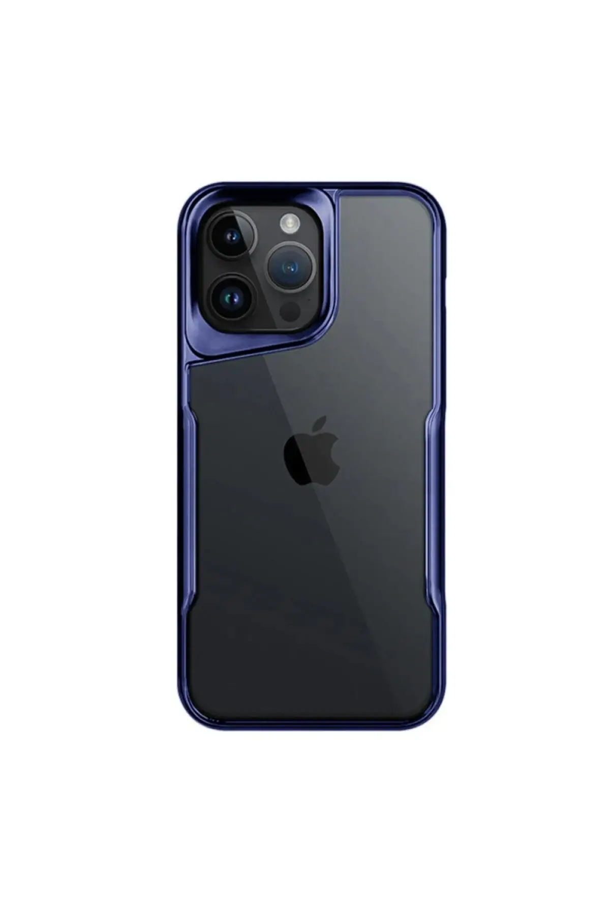 Newface iPhone 16 Pro Kılıf Boyi Silikon Kapak - Lacivert