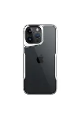 Newface iPhone 16 Pro Kılıf Boyi Silikon Kapak - Gümüş