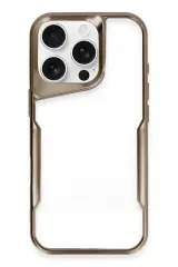 Newface iPhone 16 Pro Kılıf Boyi Silikon Kapak - Desert