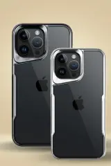 Newface iPhone 16 Pro Max Kılıf Boyi Silikon Kapak - Siyah