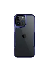 Newface iPhone 16 Pro Max Kılıf Boyi Silikon Kapak - Lacivert
