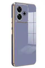 Newface Xiaomi Redmi 13 4G Kılıf Volet Silikon - Mavi