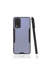 Newface Vivo V21 Kılıf Platin Silikon - Siyah