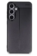 Newface Samsung Galaxy S24 FE Kılıf Auto Focus Kapak - Siyah