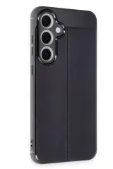 Newface Samsung Galaxy S24 FE Kılıf Auto Focus Kapak - Siyah