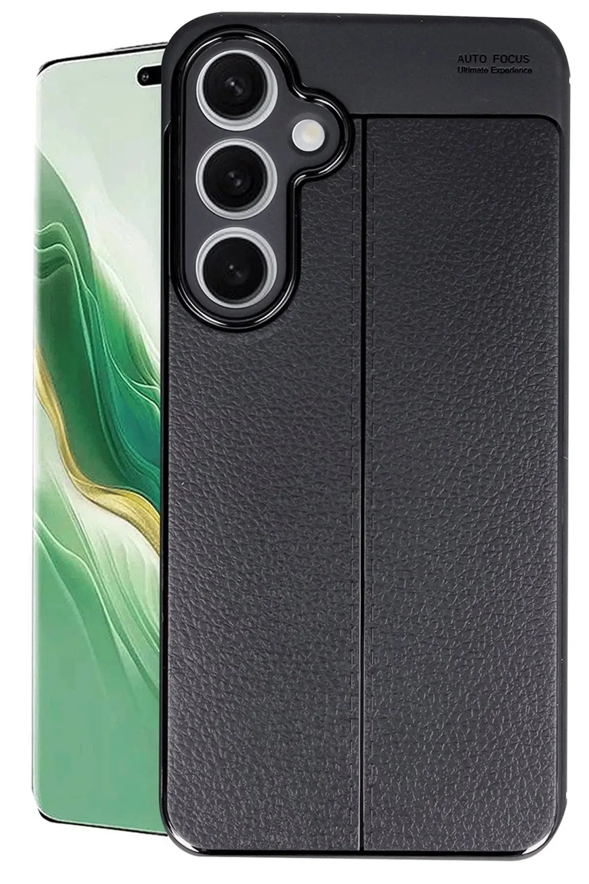 Newface Samsung Galaxy S24 FE Kılıf Auto Focus Kapak - Siyah