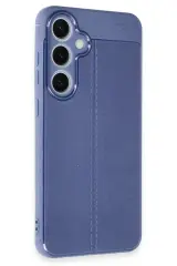 Newface Samsung Galaxy S24 FE Kılıf Auto Focus Kapak - Lacivert