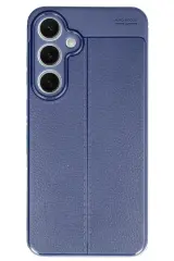 Newface Samsung Galaxy S24 FE Kılıf Auto Focus Kapak - Lacivert