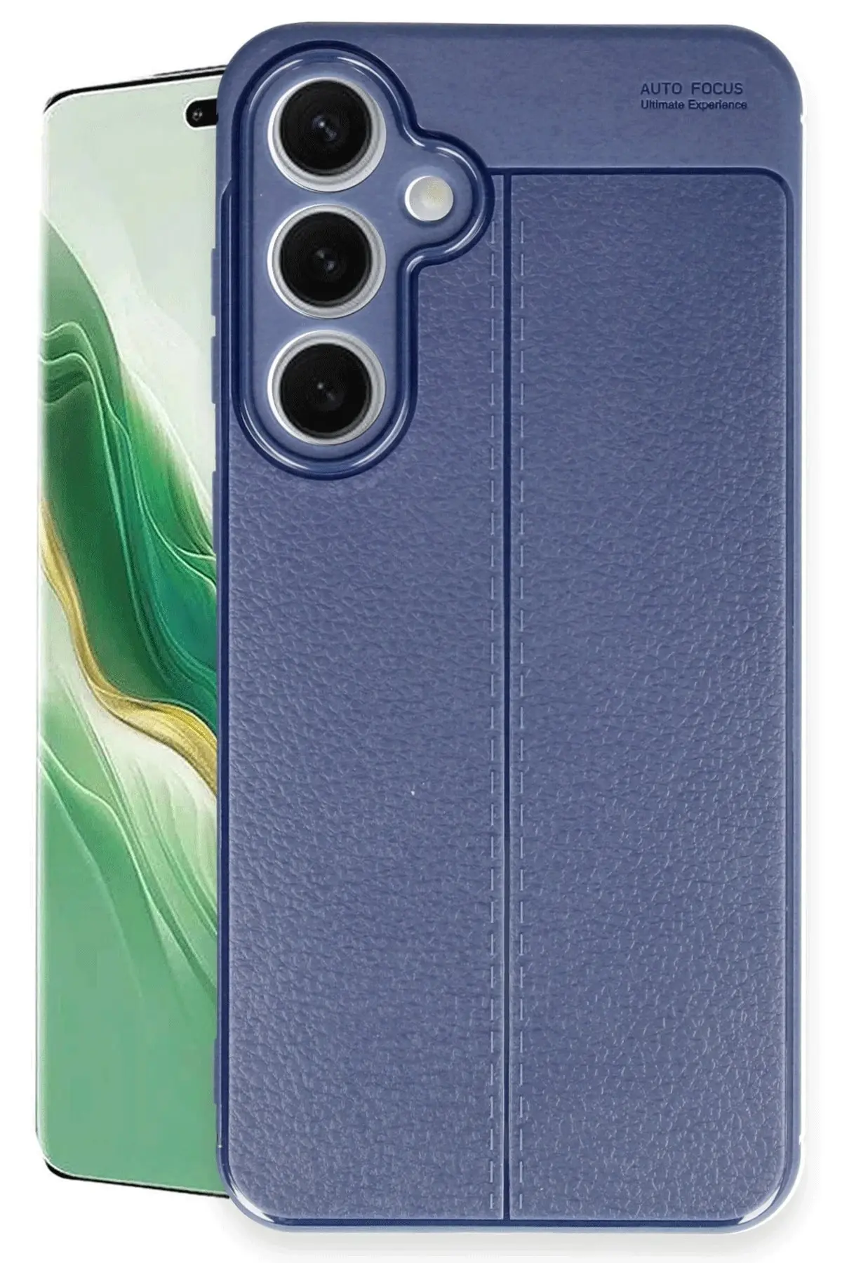 Newface Samsung Galaxy S24 FE Kılıf Auto Focus Kapak - Lacivert