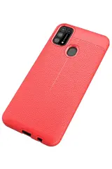 Newface Samsung Galaxy M31 Kılıf Auto Focus Kapak - Kırmızı