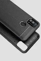 Newface Samsung Galaxy M31 Kılıf Auto Focus Kapak - Kırmızı