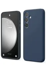 Newface Samsung Galaxy S24 FE Kılıf First Silikon - Lacivert