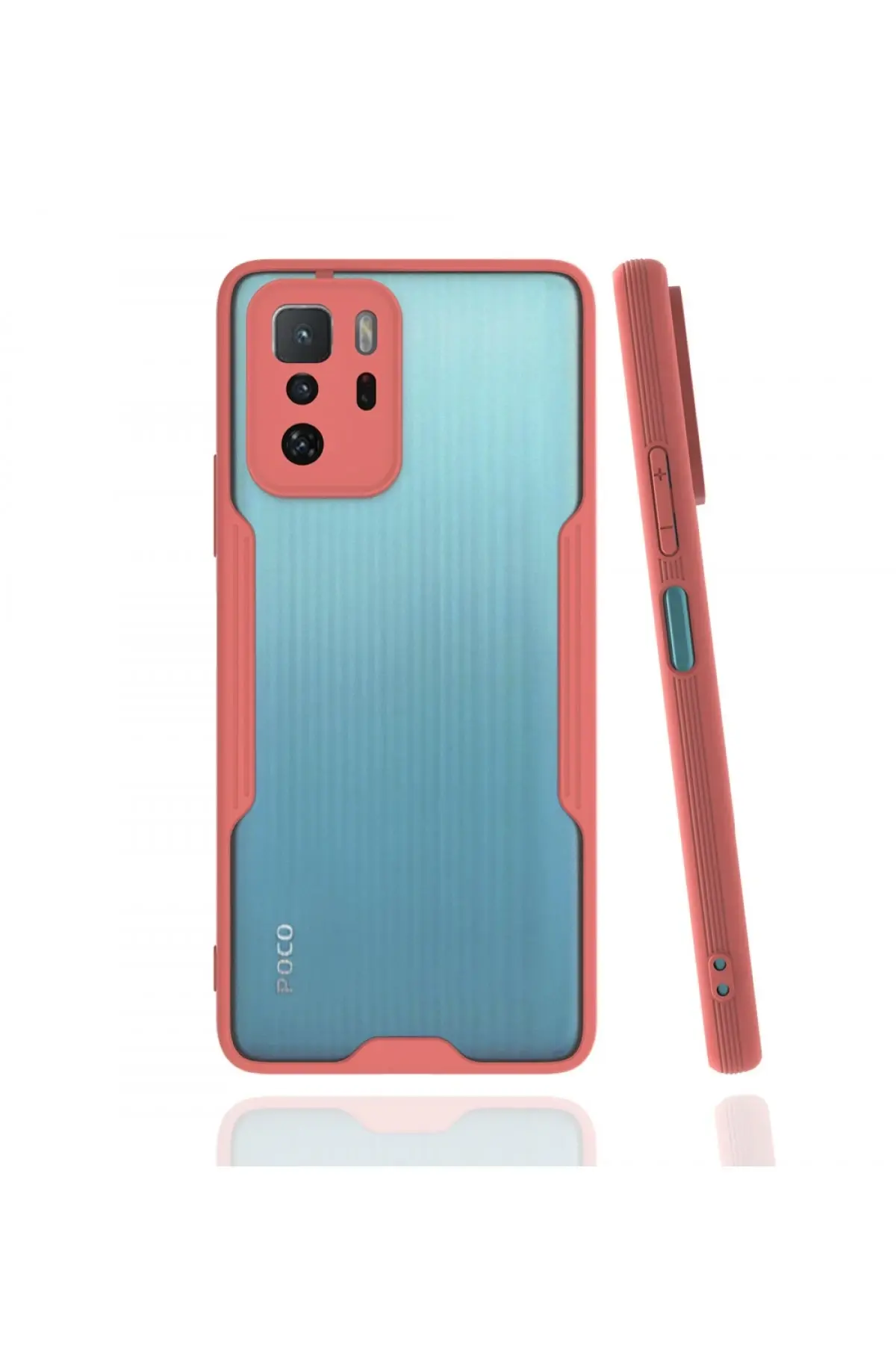 Newface Xiaomi Poco X3 GT Kılıf Platin Silikon - Pembe