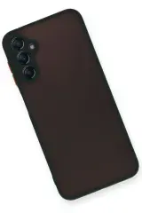 Newface Samsung Galaxy A55 5G Kılıf Montreal Silikon Kapak - Siyah