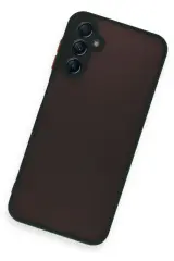 Newface Samsung Galaxy A55 5G Kılıf Montreal Silikon Kapak - Siyah