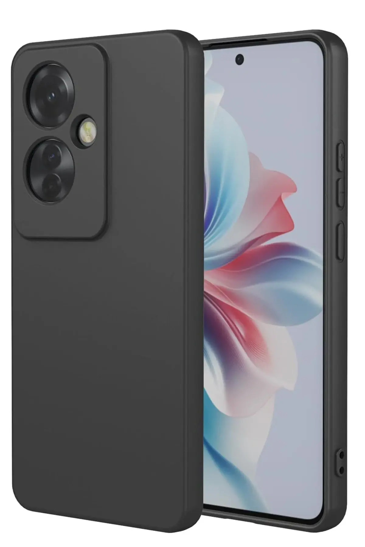 Newface Oppo Reno 11F Kılıf First Silikon - Siyah