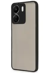 Newface Xiaomi Redmi 13C Kılıf Montreal Silikon Kapak - Siyah