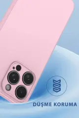 Newface Oppo Reno 11F Kılıf First Silikon - Mavi