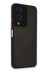 Newface Vivo Y17S Kılıf Montreal Silikon Kapak - Siyah