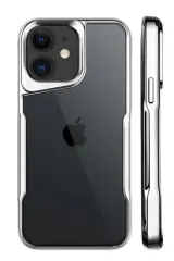 Newface iPhone 11 Kılıf Boyi Silikon Kapak - Gümüş