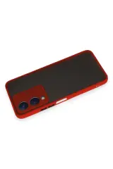 Newface Vivo Y17S Kılıf Montreal Silikon Kapak - Kırmızı