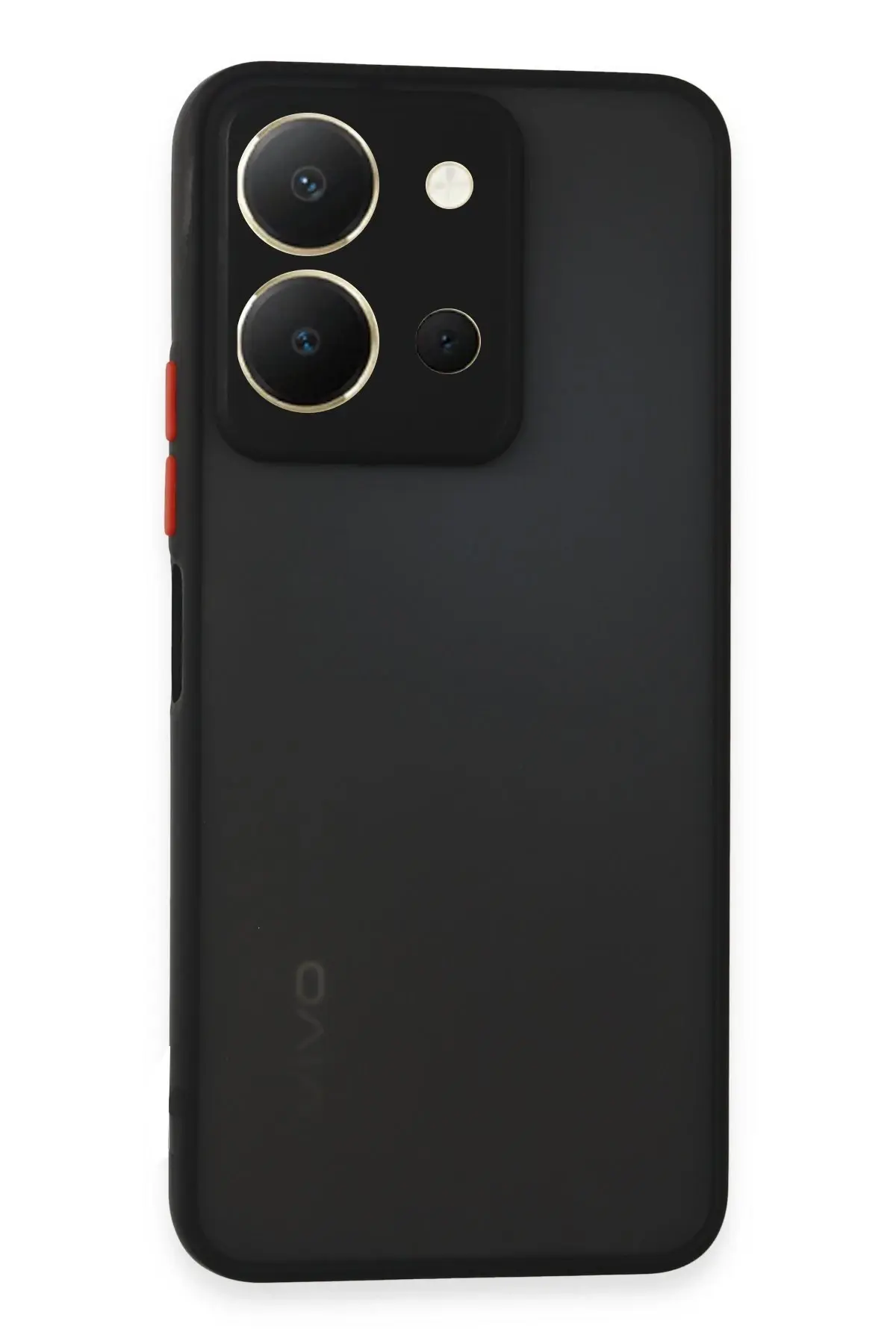 Newface Vivo Y36 Kılıf Montreal Silikon Kapak - Siyah