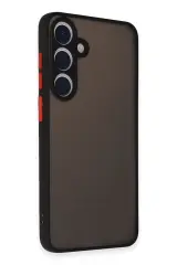 Newface Samsung Galaxy S24 Kılıf Montreal Silikon Kapak - Siyah