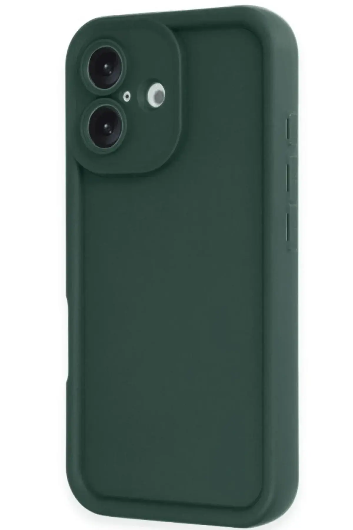 Newface iPhone 16 Kılıf Viera Silikon - Koyu Yeşil