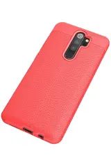 Newface Xiaomi Redmi Note 8 Pro Kılıf Auto Focus Kapak - Kırmızı