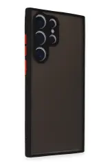 Newface Samsung Galaxy S24 Ultra Kılıf Montreal Silikon Kapak - Siyah