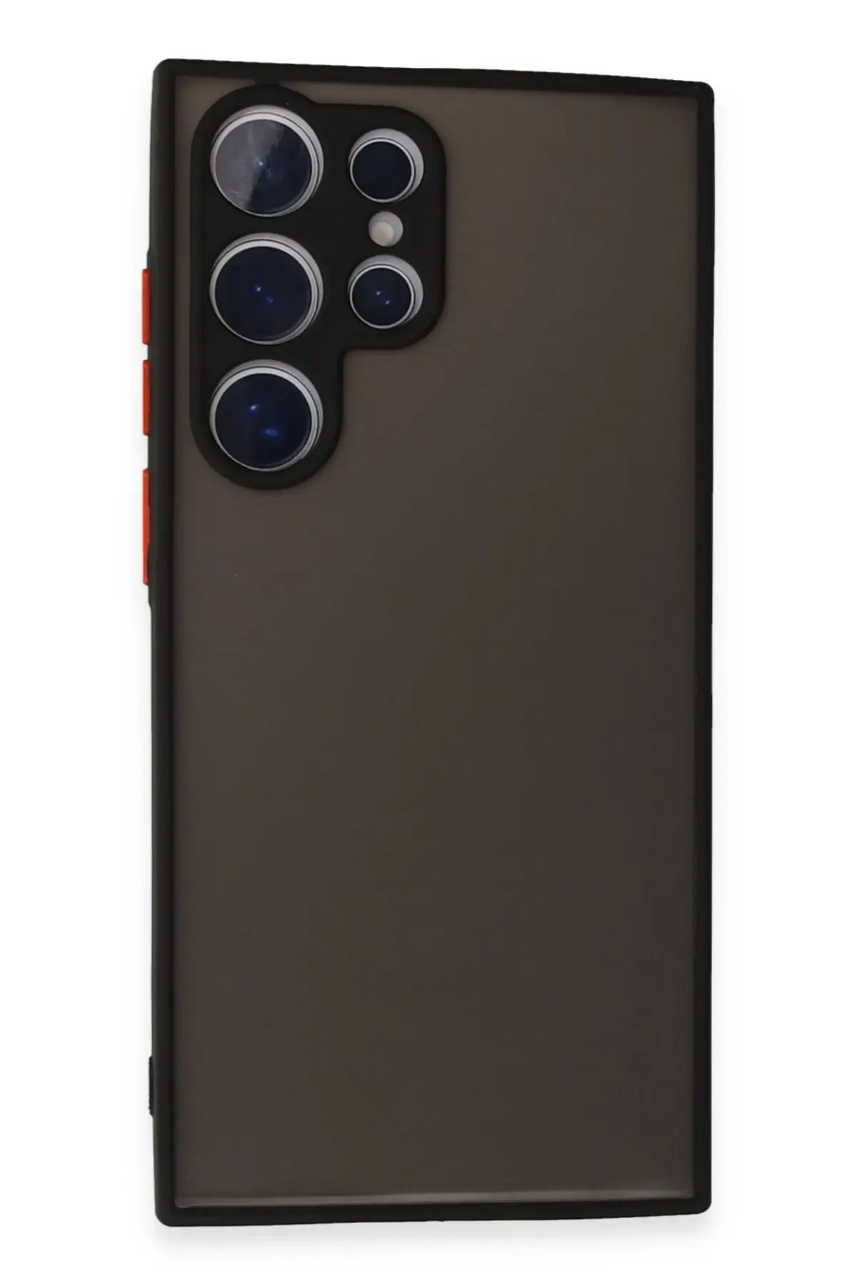 Newface Samsung Galaxy S24 Ultra Kılıf Montreal Silikon Kapak - Siyah