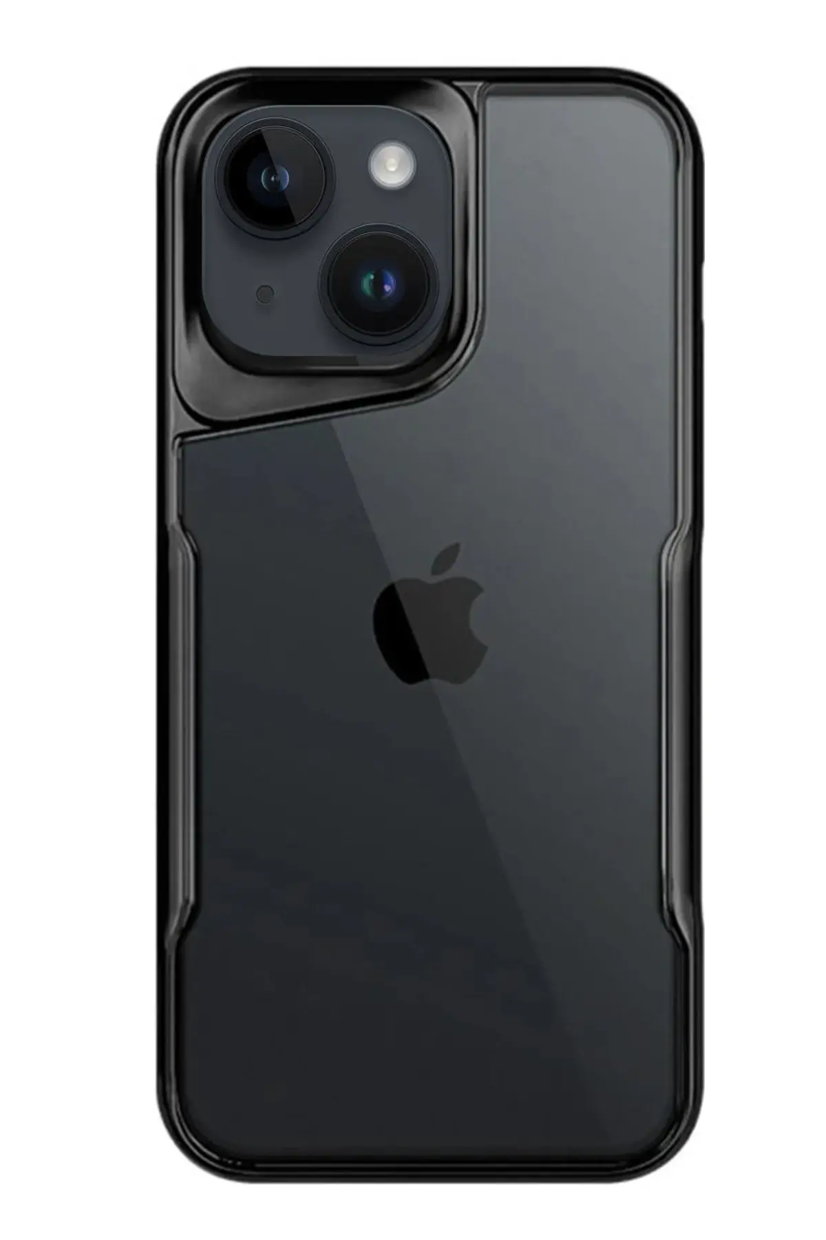 Newface iPhone 15 Kılıf Boyi Silikon Kapak - Siyah