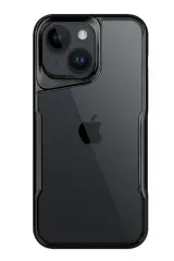 Newface iPhone 15 Kılıf Boyi Silikon Kapak - Siyah