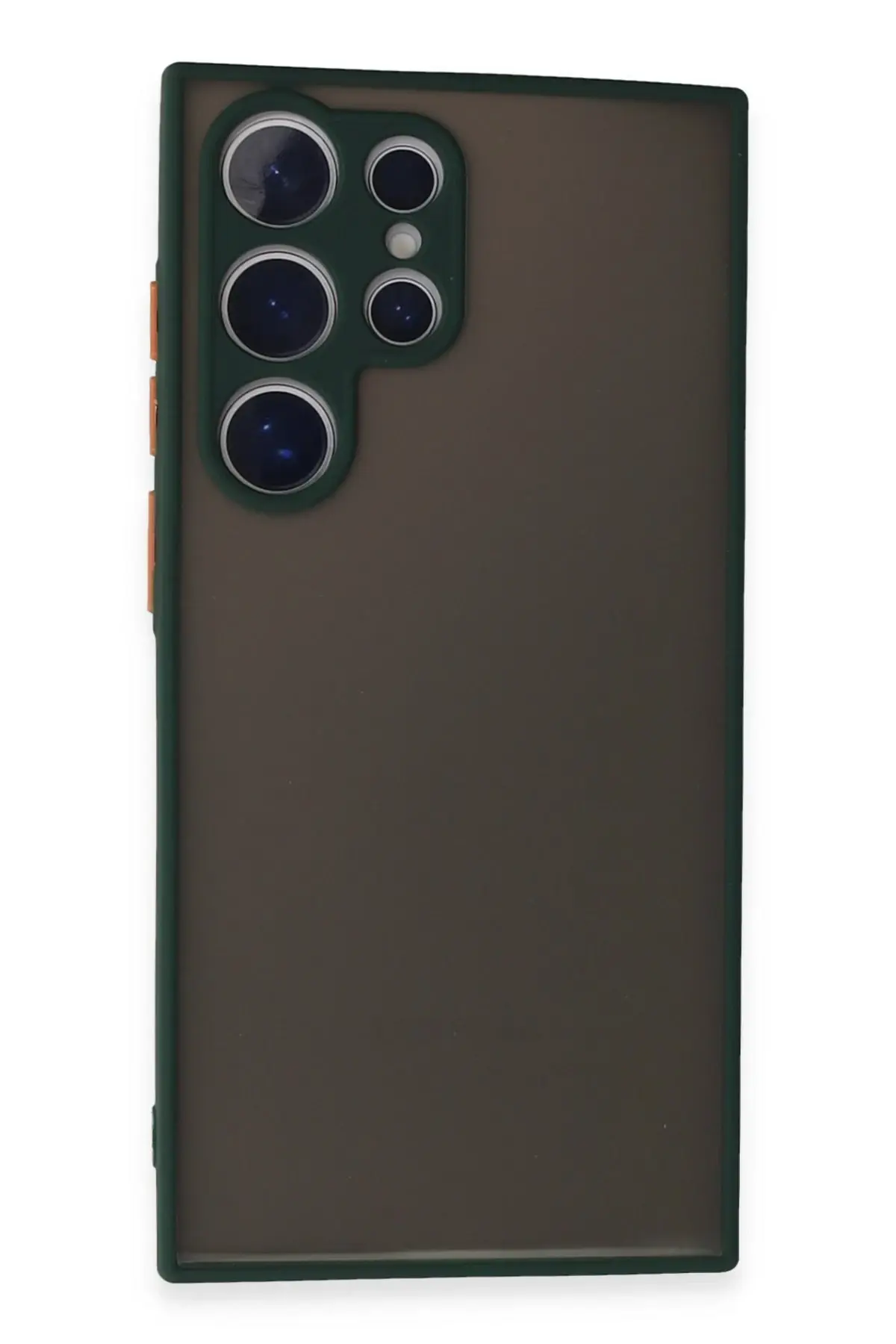 Newface Samsung Galaxy S24 Ultra Kılıf Montreal Silikon Kapak - Yeşil