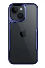 Newface iPhone 15 Kılıf Boyi Silikon Kapak - Lacivert