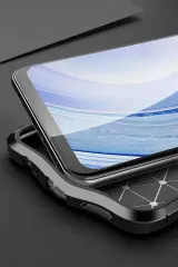 Newface Xiaomi Redmi Note 9 Kılıf Auto Focus Kapak - Lacivert